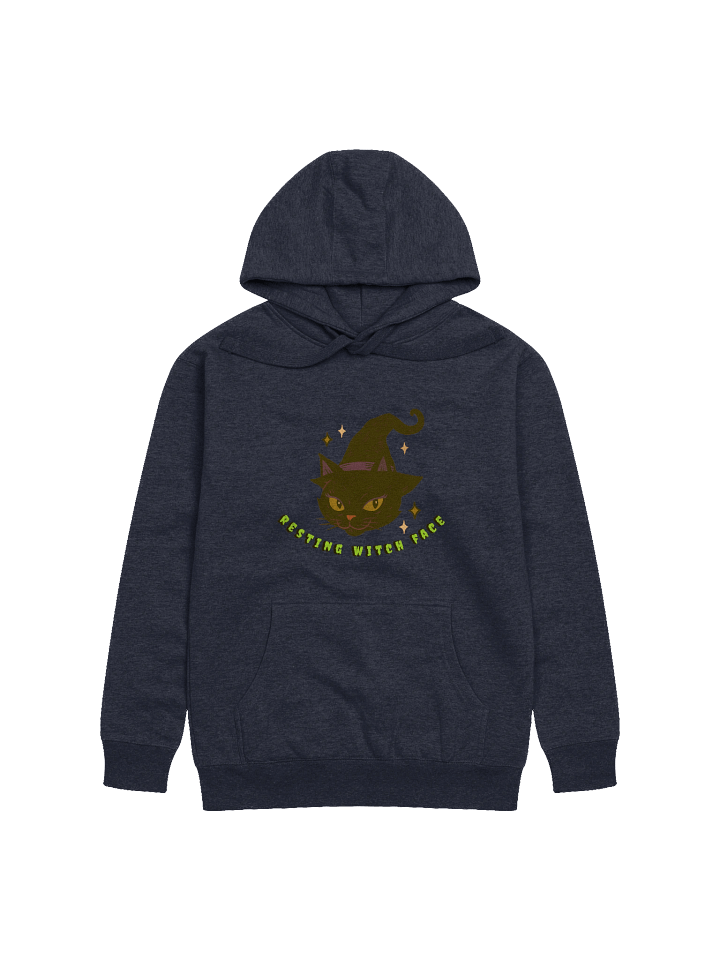 Resting Witch Face Cat Unisex Hoodie product image (1)