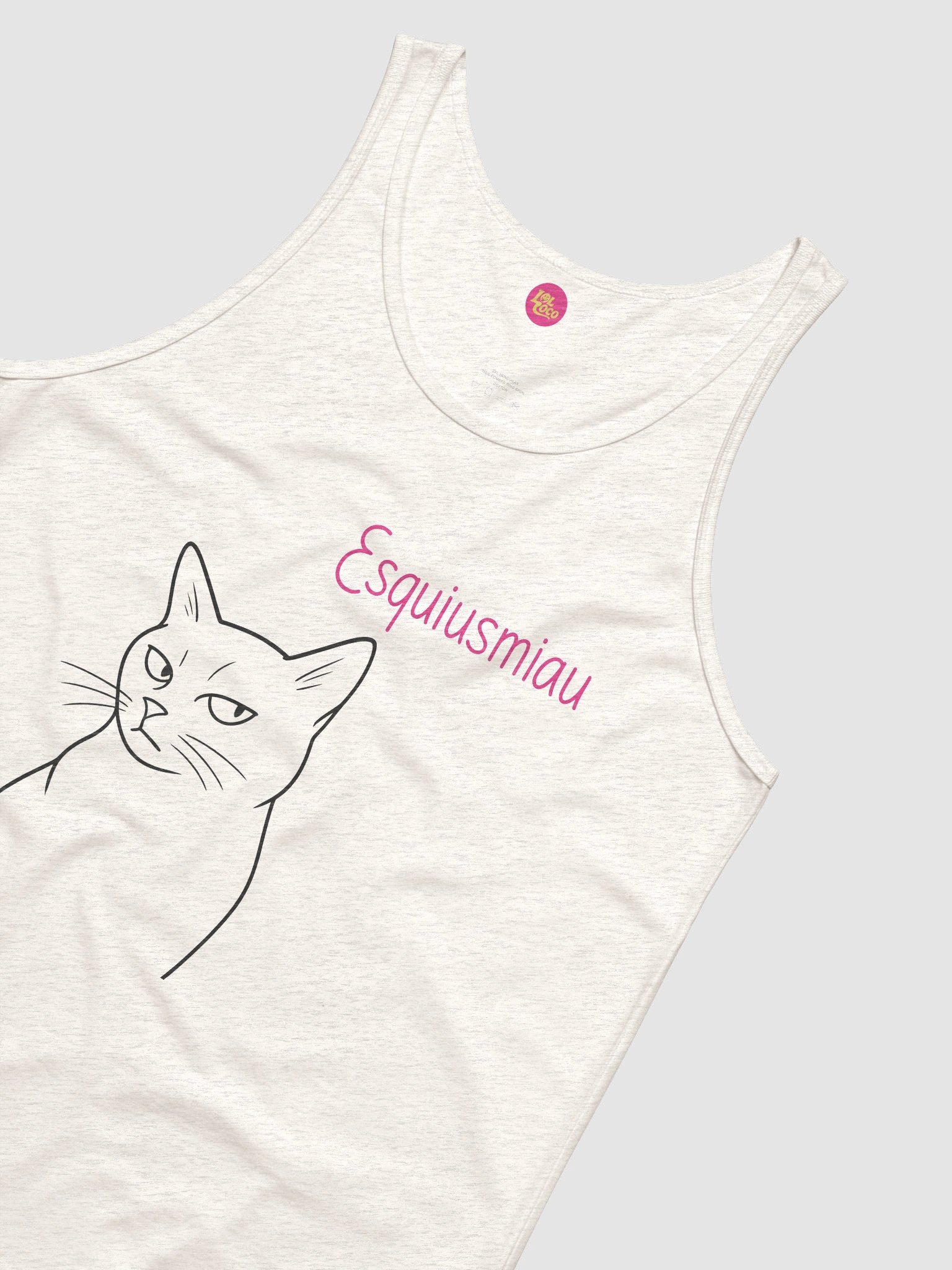 "Esquiusmiau" Tank (Light) product image (6)