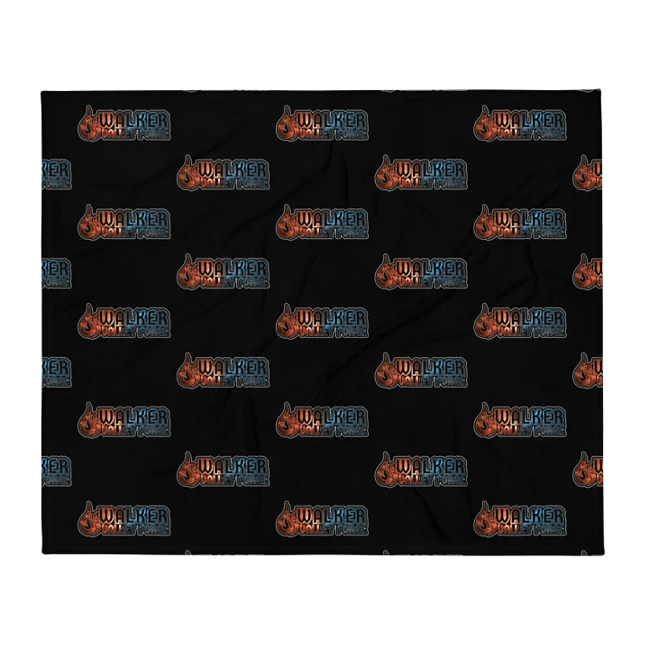 Walker Valley Forge Flame Logo Throw Blanket product image (2)