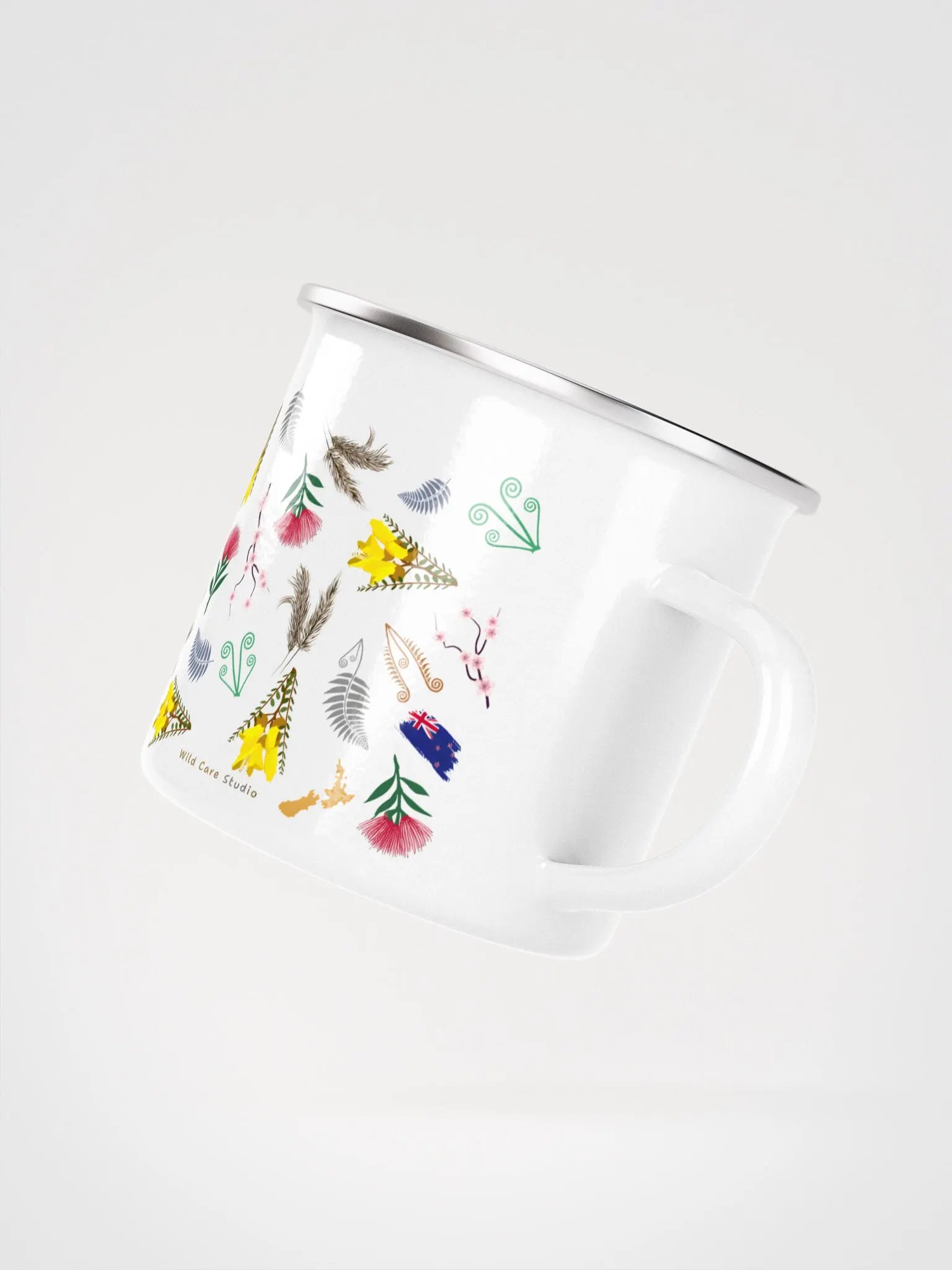 NZ Flora Adventure Essential Enamel Mug product image (3)