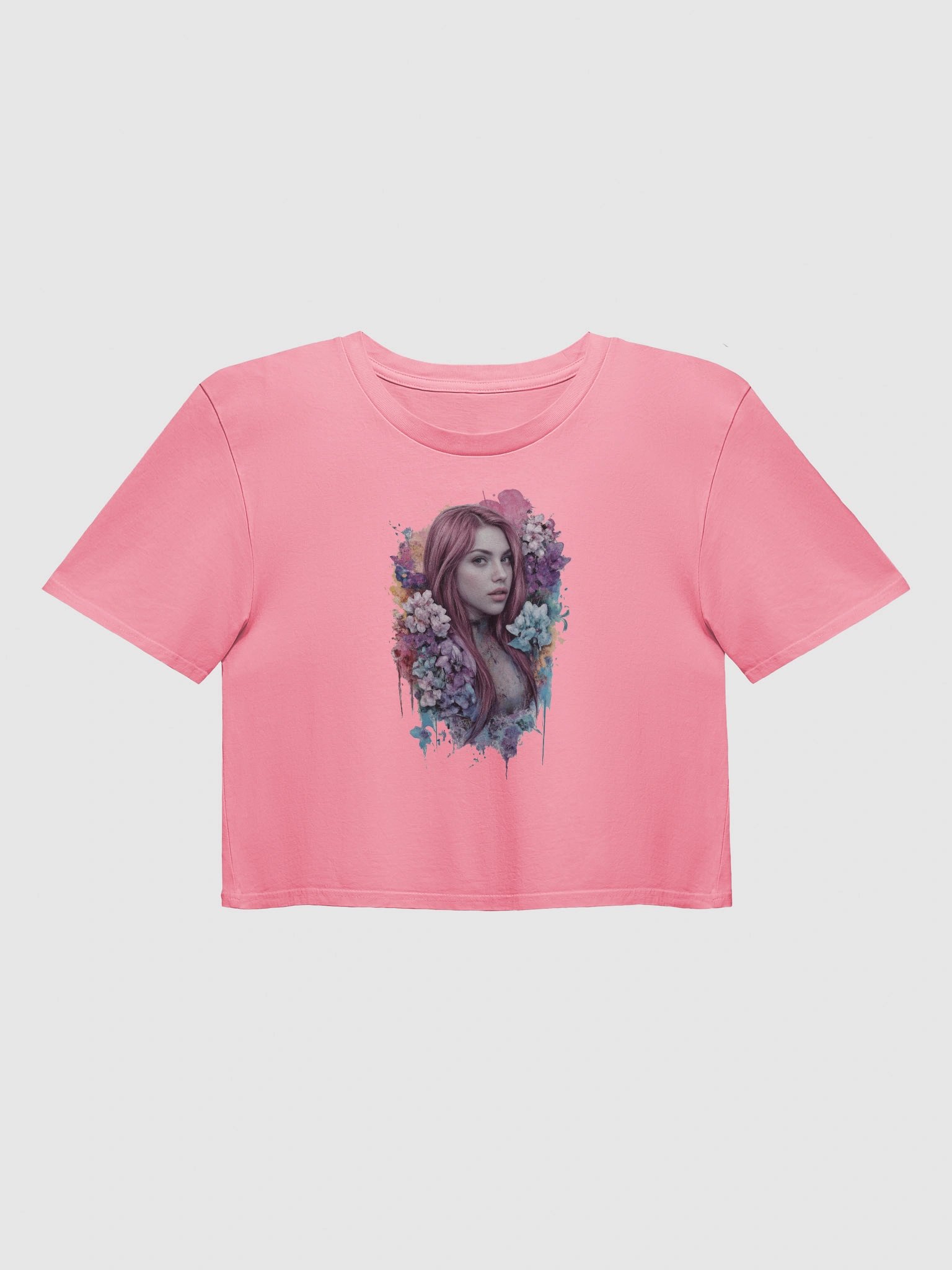 Floral Fantasy Pink Crop Top product image (3)