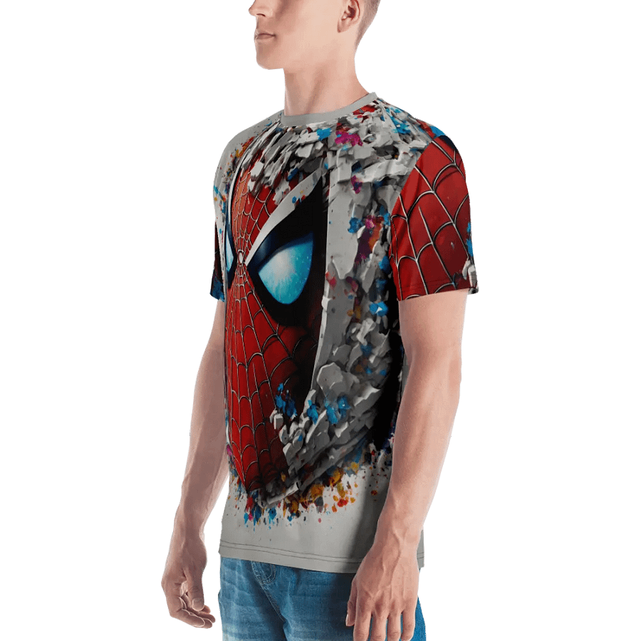 Spiderman Mask T shirt product image (4)