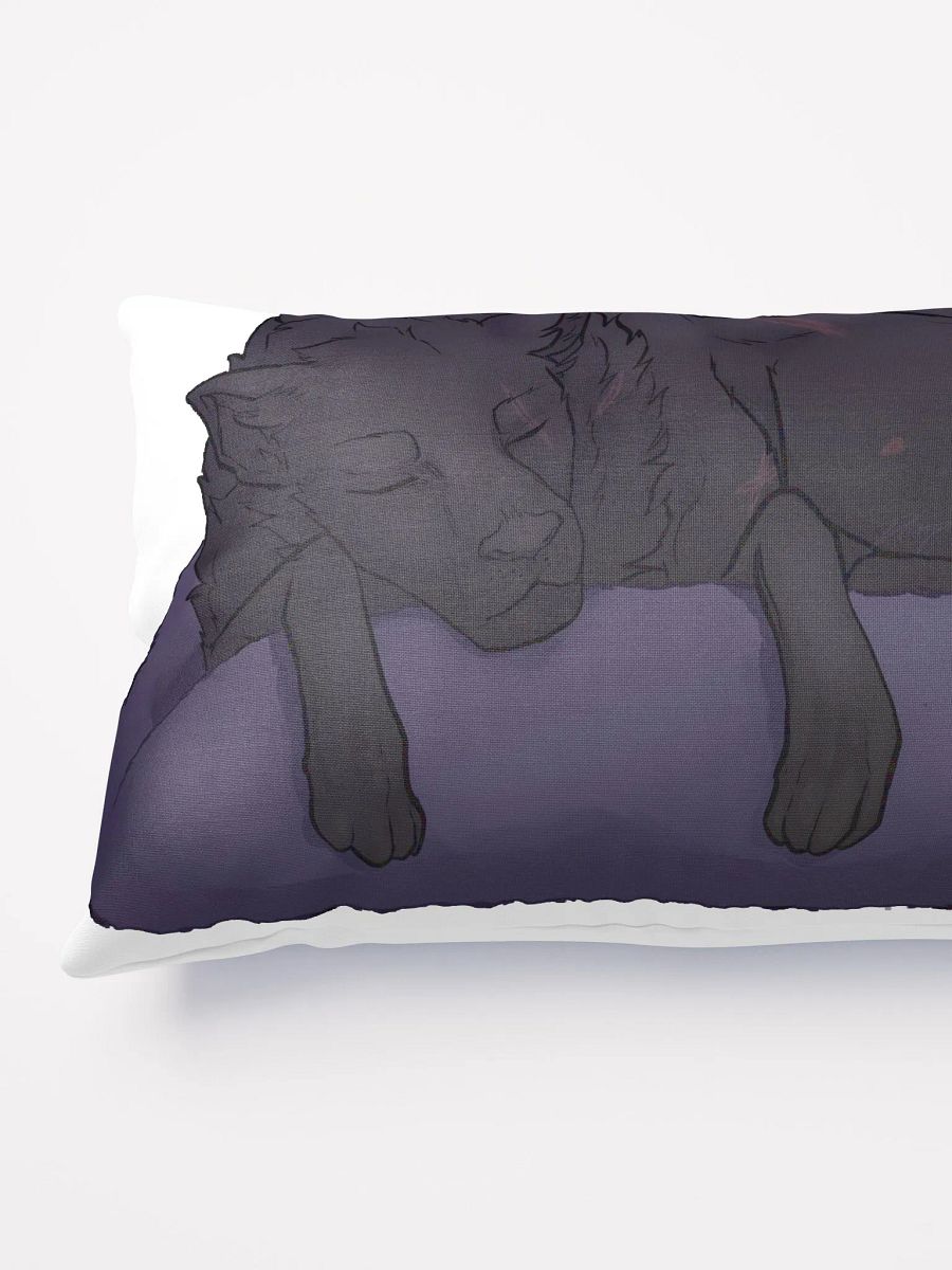 "The Slumbering Wolf" Decorative Cozy Pillow product image (3)