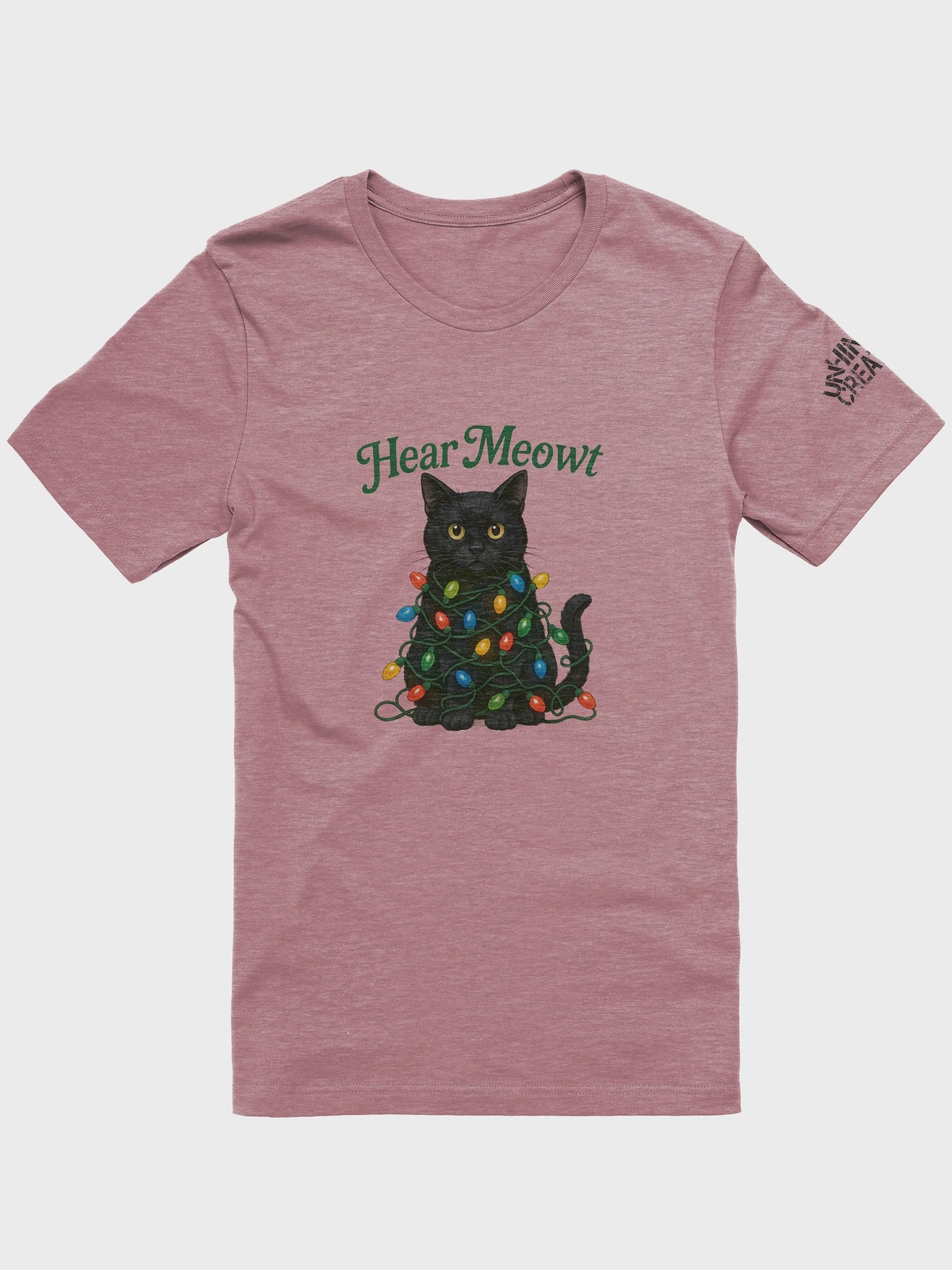 Hear Meowt Christmas Holiday T-Shirt product image (49)