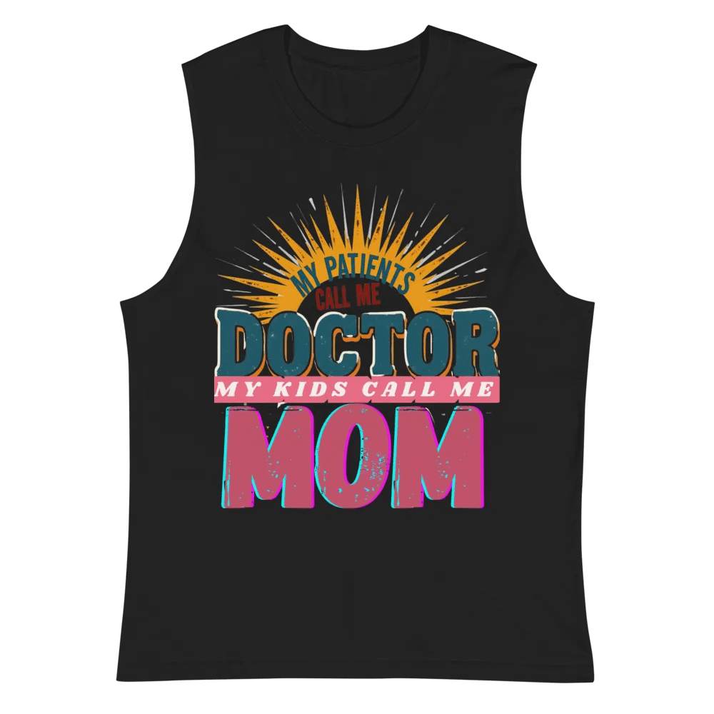Doctor Mom Sunburst Muscle Tank product image (3)