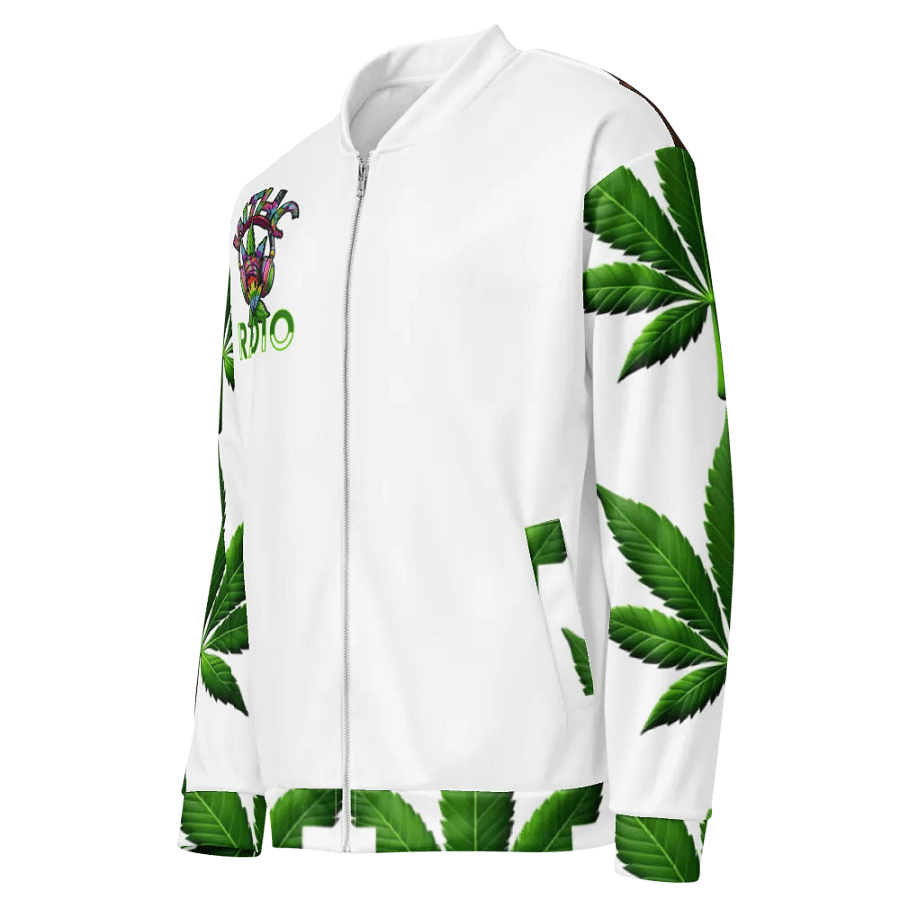Da Green Leaf Custom Bomber Jacket product image (3)
