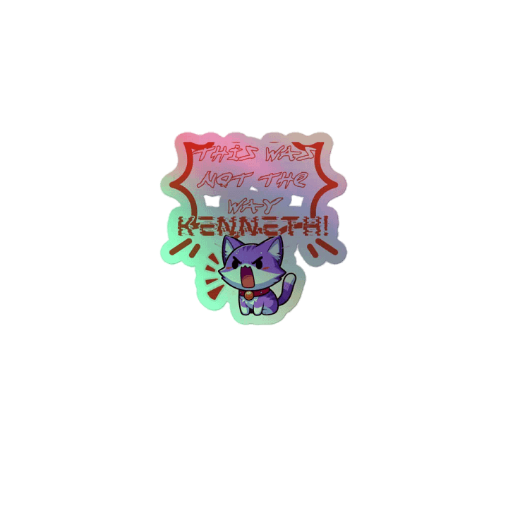 Not the Way Sticker product image (1)
