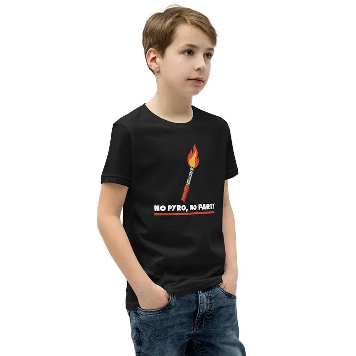 Tricou Copii No Pyro No Party product image (2)