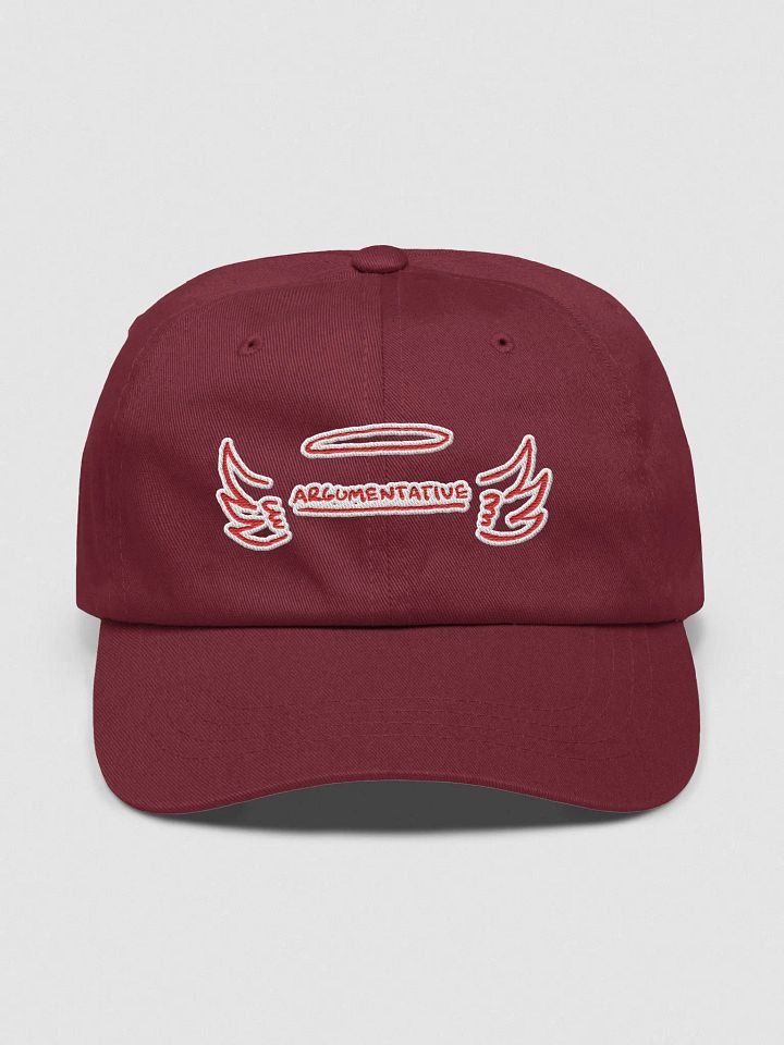 ANGELIC (red bubble design) classic dad hat product image (2)