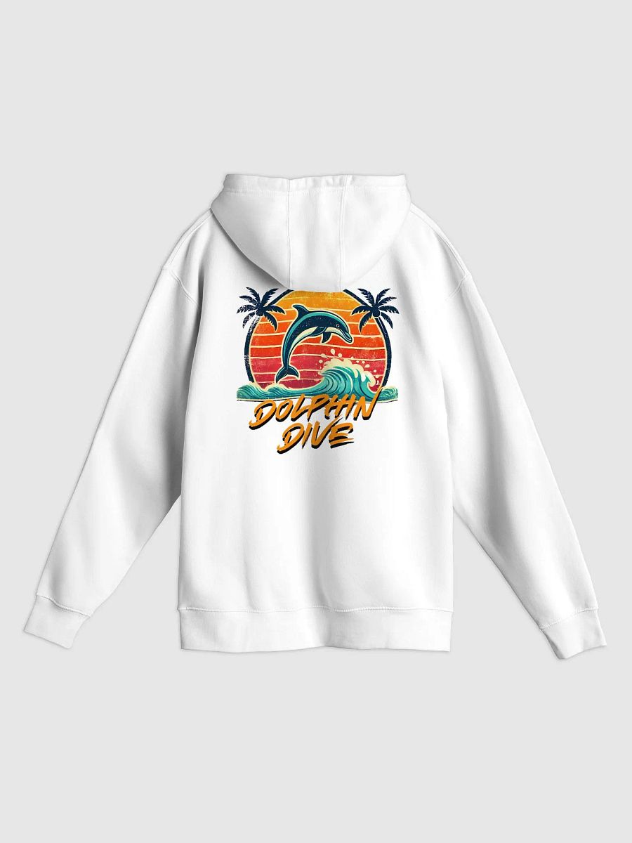 Dolphin Dive Sunset Premium Hoodie product image (14)