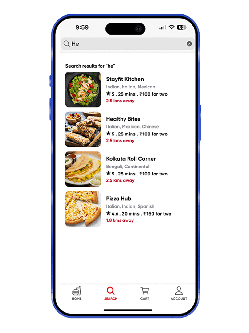 Ionic 8+ Customer Food Delivery App UI Template product image (7)