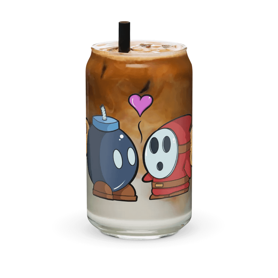 Accidentally In Love Soda Can Shaped Glass product image (1)
