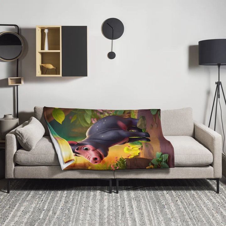 Endangered Species - Mexico - Tapir Throw Blanket product image (1)