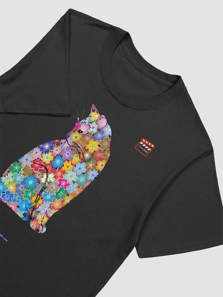 Floral Feline Mosaic T-Shirt product image (3)
