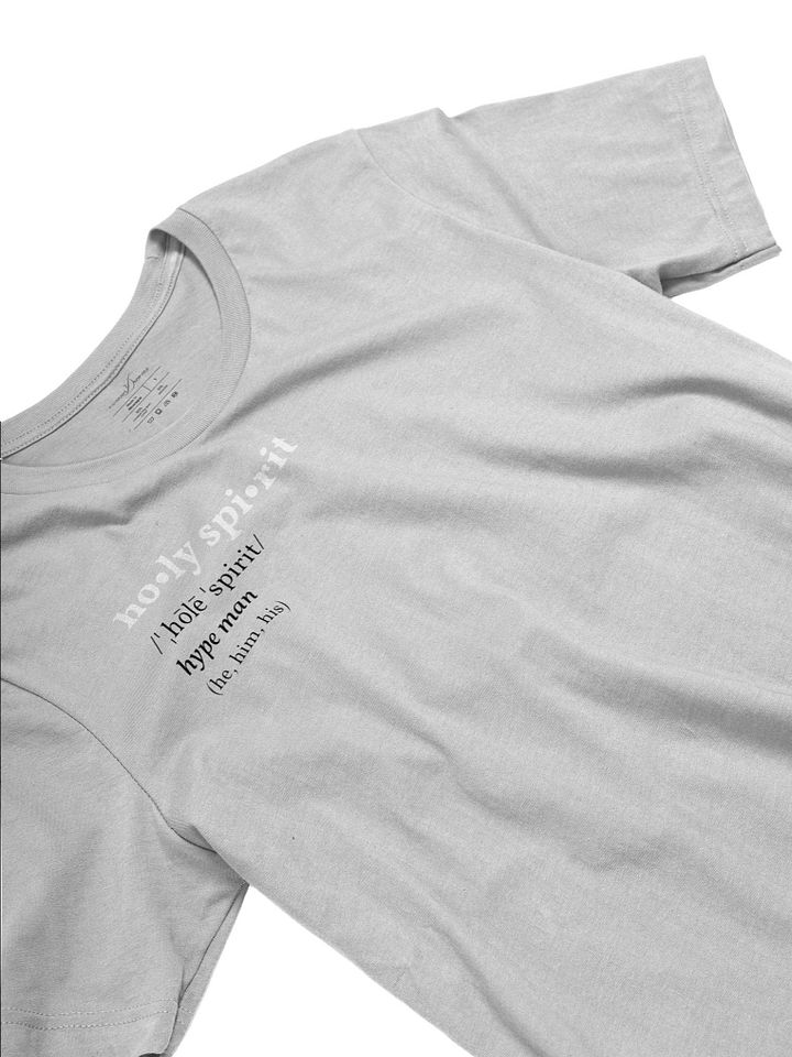 Holy Spirit (he,him,his) Gray T-Shirt product image (2)