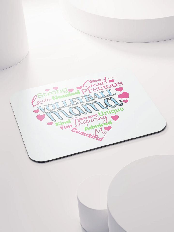 Heart Volleyball Mama Mouse Pad product image (2)