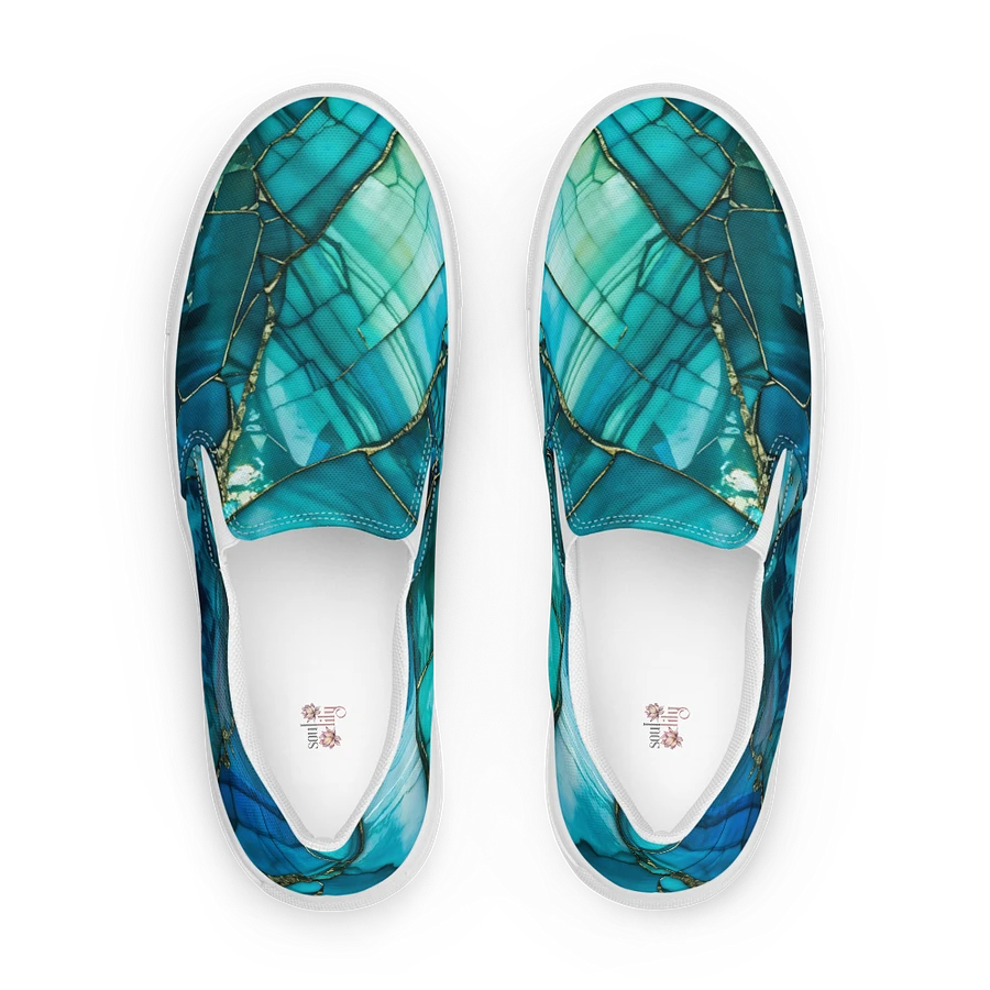 For the Love of Labradorite Slip-On Canvas Shoes product image (4)