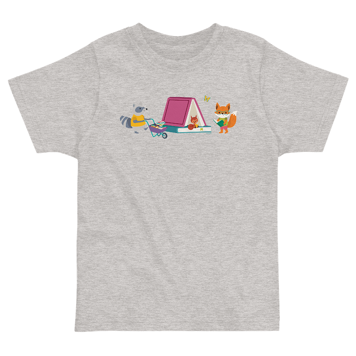 Wild About Reading Toddler T-Shirt product image (1)