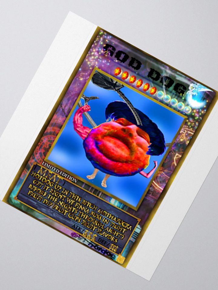 GOD DOG Sticker product image (2)