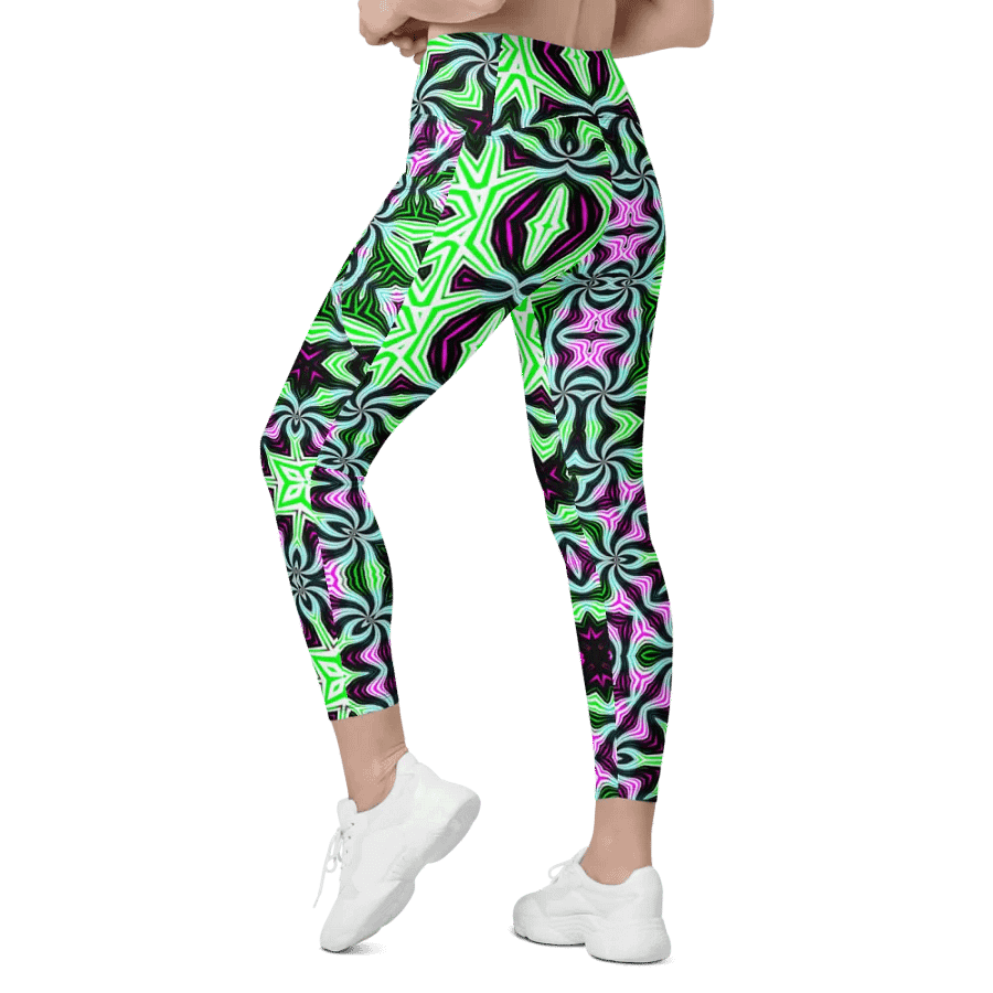 Green Distress Leggings product image (8)