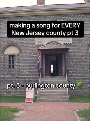 Making a song for EVERY New Jersey county part 3: Burlington County #yachtrock #softrock #burlingtoncountynj #newjersey #fypシ゚viral  country ish cause its more rural