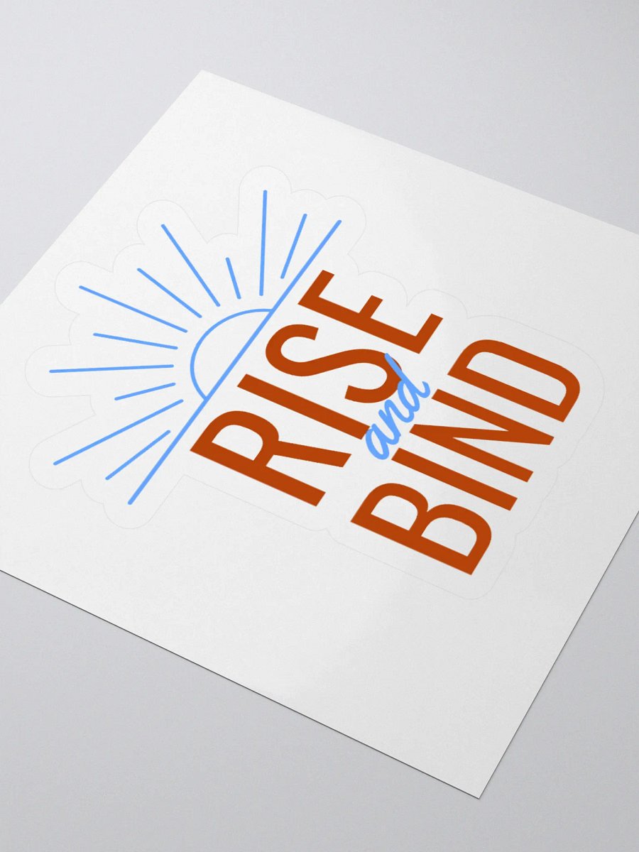 Rise and Bind Sticker product image (8)
