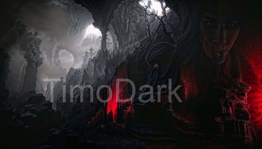 Eyes of the Cavern Desktop Wallpaper product image (1)