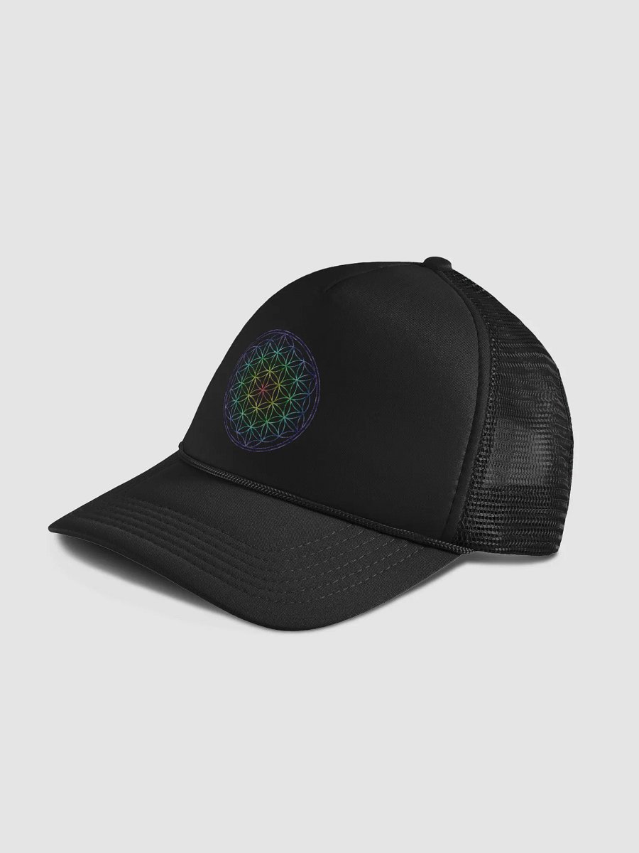 Flower of Life Valucap Foam Trucker Hat product image (4)