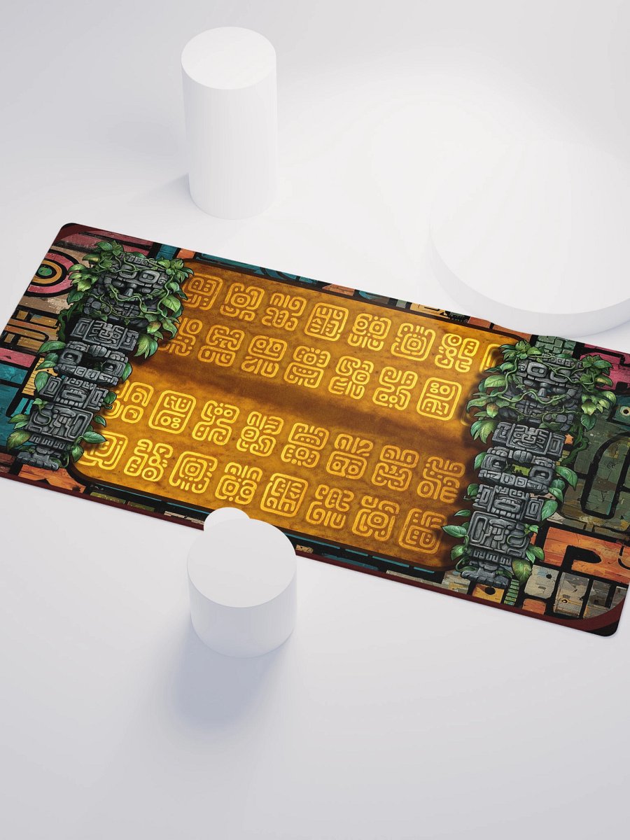 Ancient Temple Glyphs Gaming Mouse Mat product image (4)