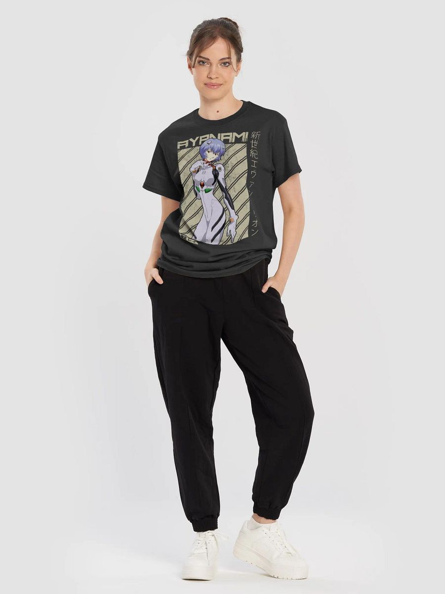 Neon Genesis Evangelion Rei Ayanami T-Shirt - Plugsuit Elegance - Gildan Heavyweight product image (2)