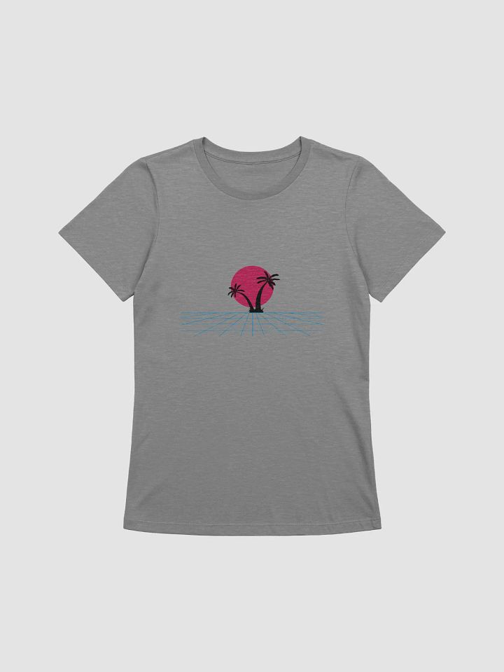 Synthwave Sunset Women's Relaxed-fit T-Shirt product image (1)