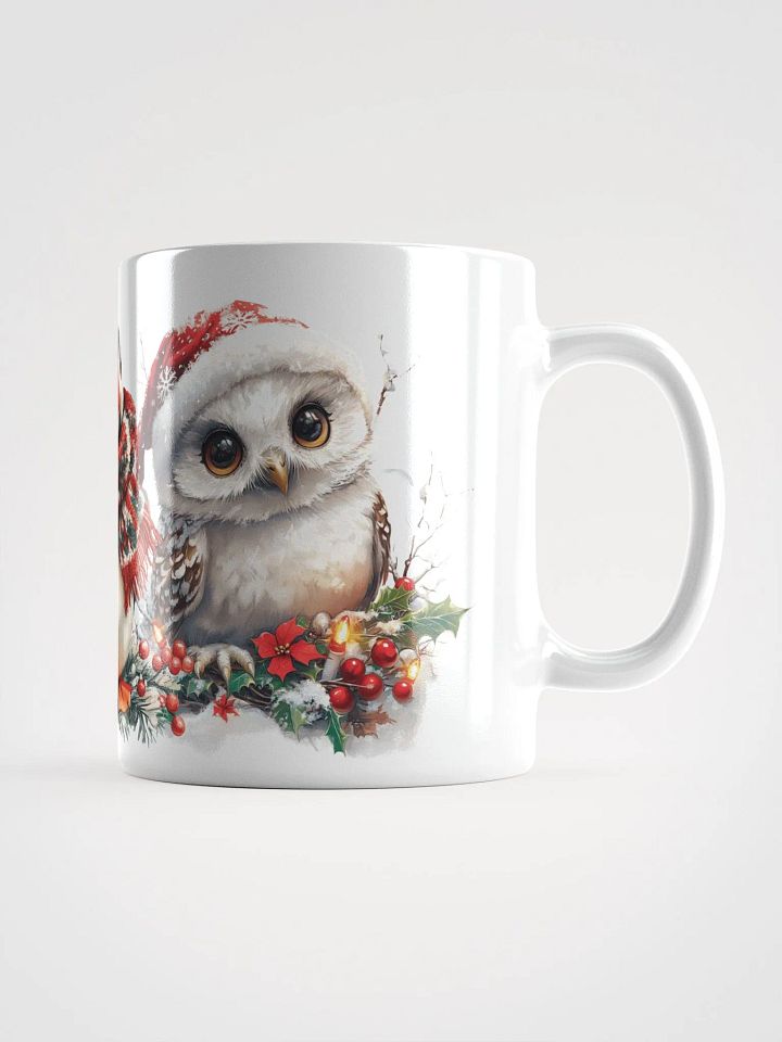 Festive Artic Friends White Glossy Mug product image (1)