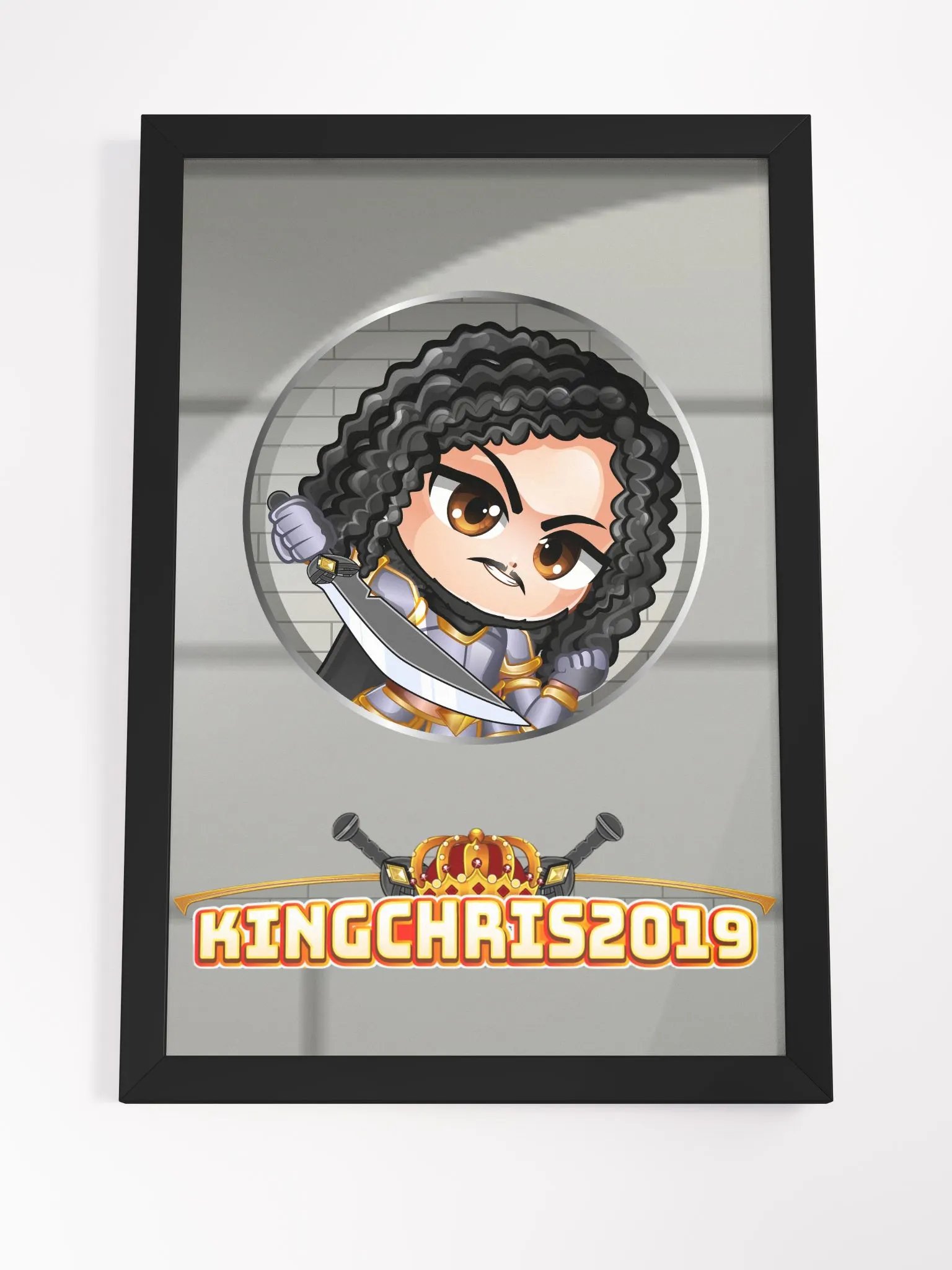 New KingChris Logo Poster! product image (3)