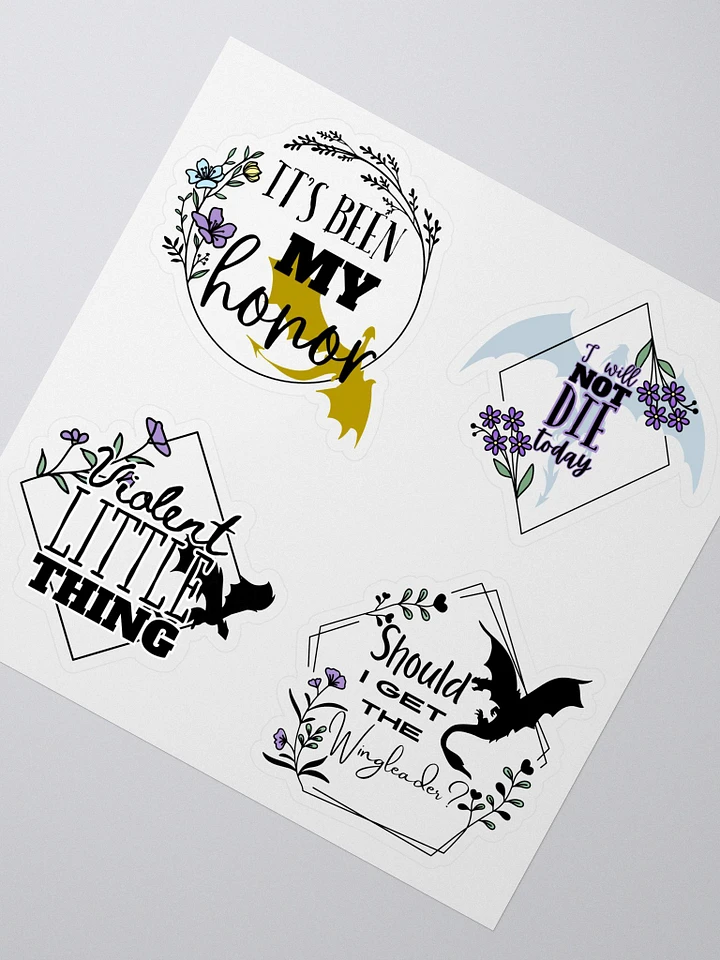 Fourth Wing Sticker Bundle product image (2)
