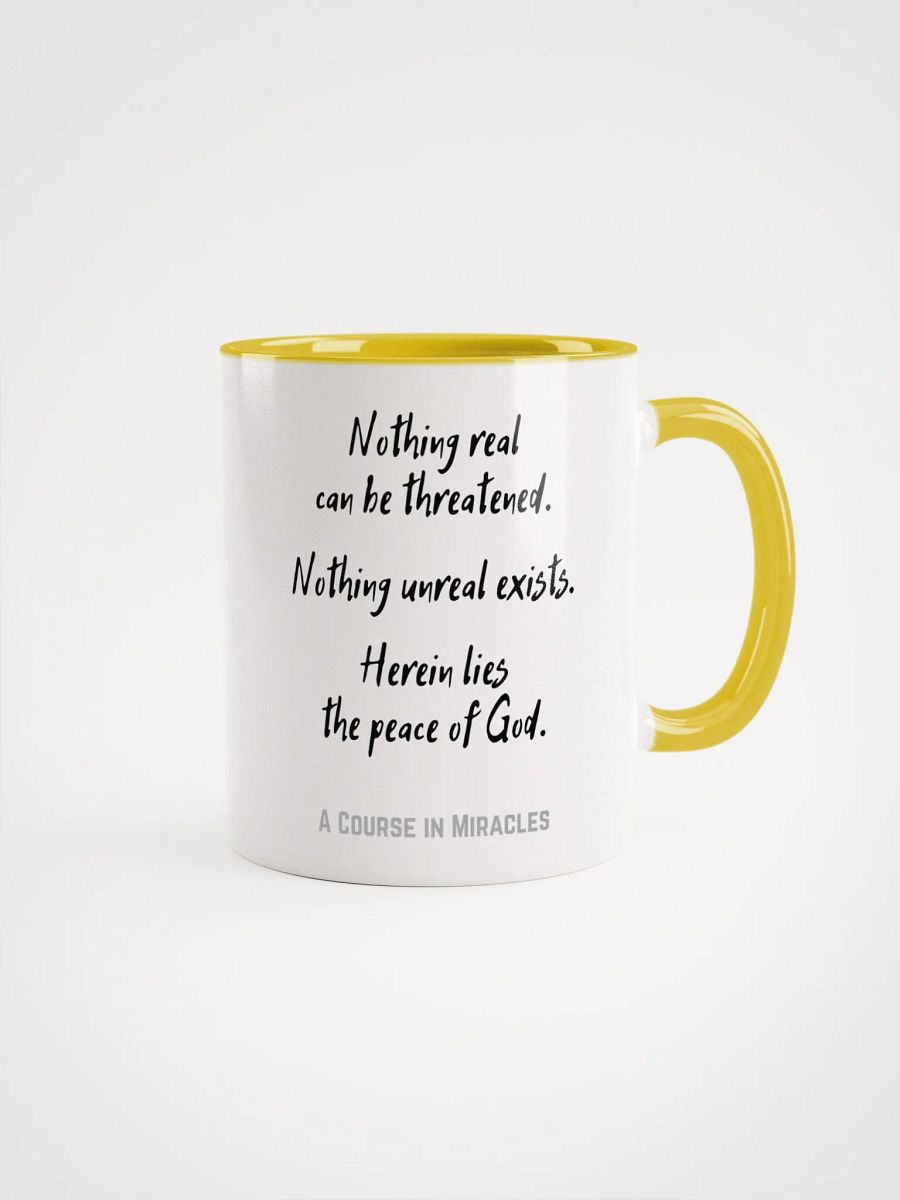 Nothing unreal exists - ACIM Inspirational Mug product image (1)