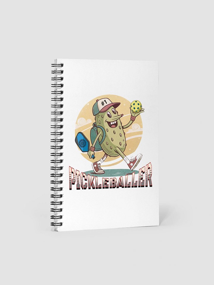 Pickleballer Pickleball Adventure Spiral Notebook product image (2)