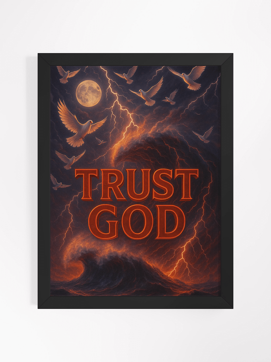 TRUST GOD – Heaven and Storm Wall Art product image (3)
