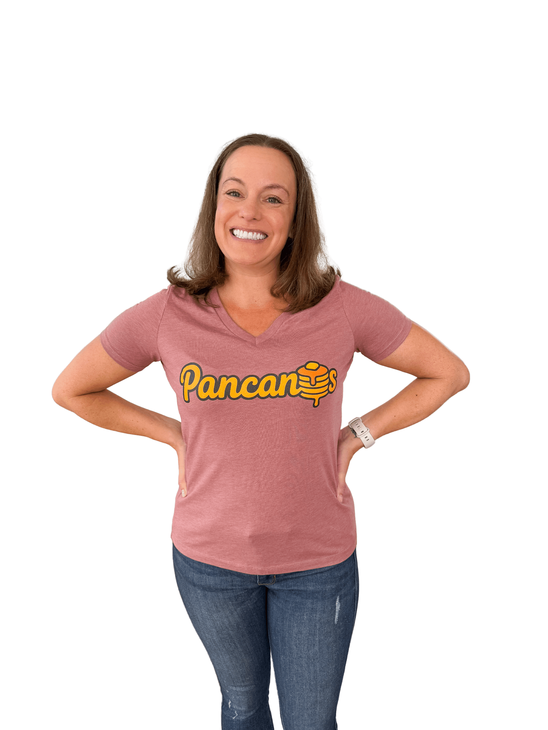 Pancanos Women's V-Neck Tee product image (1)