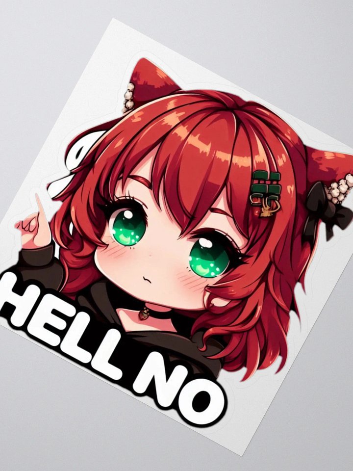 BunnyVA Hell No Sticker product image (2)