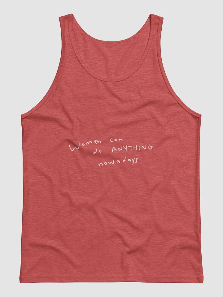 Women Can Do Anything (White Text) Tank Top product image (1)
