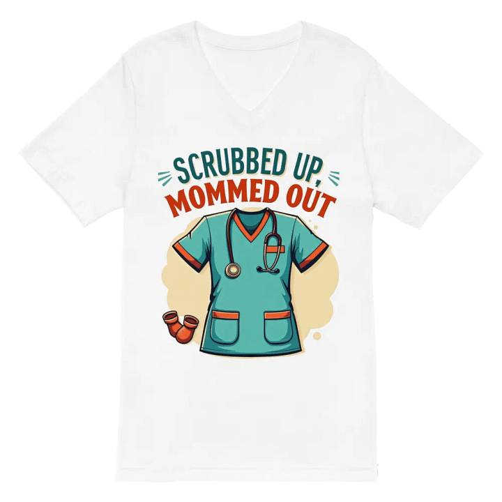 Mom med Out Medic V-Neck Tee product image (6)