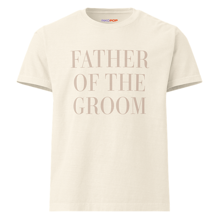 FATHER of the GROOM T-SHIRT product image (1)
