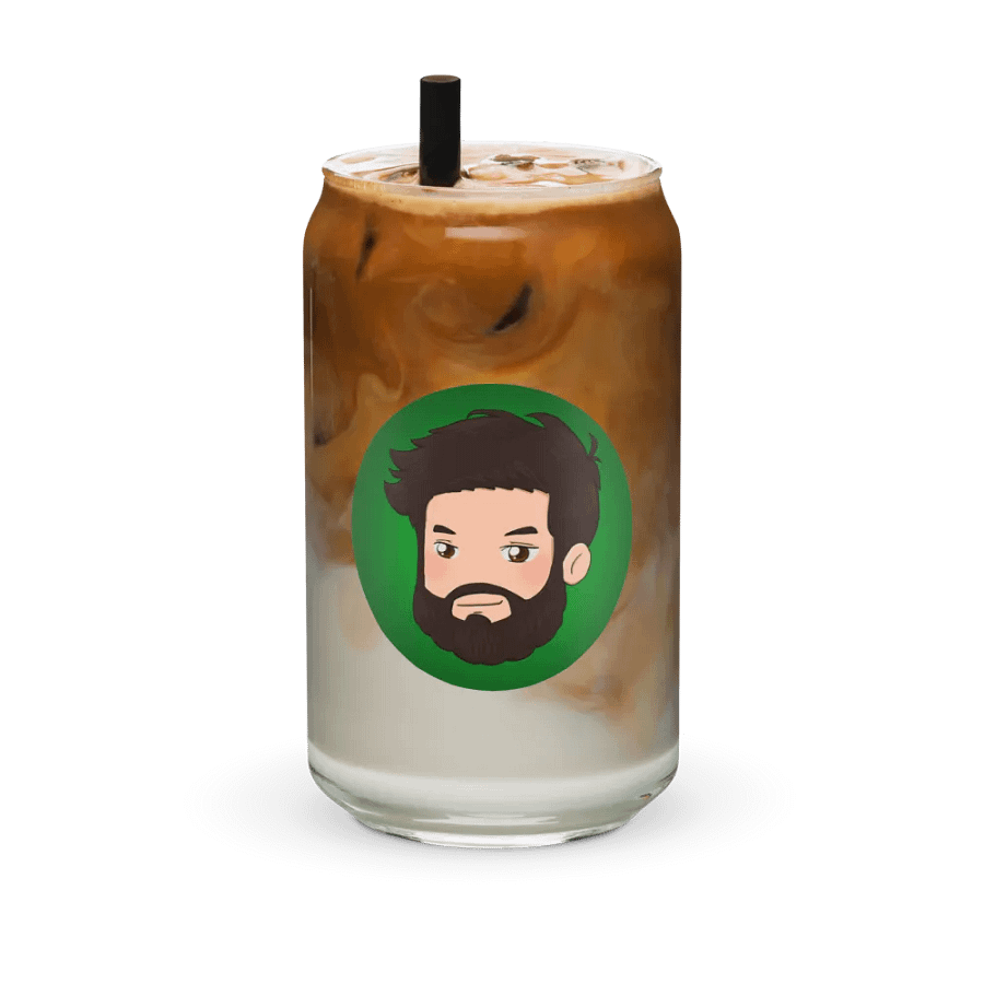 Trunks Green Can Shaped Glass product image (6)