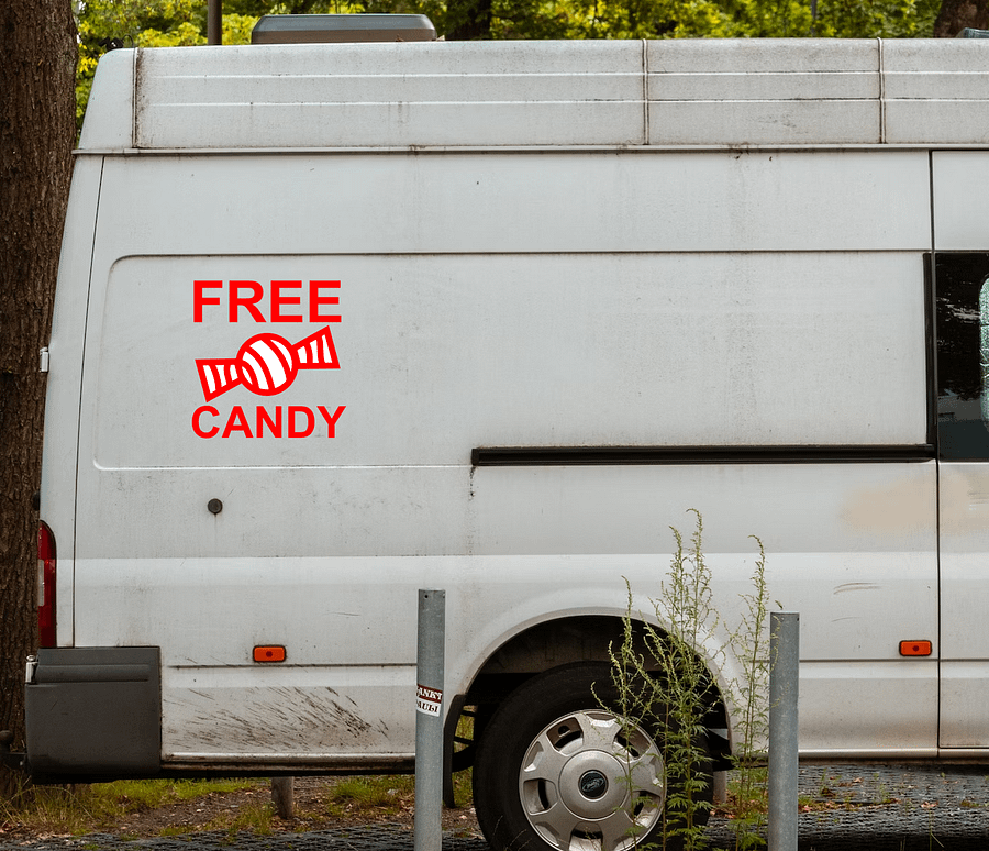 FREE CANDY sticker product image (5)
