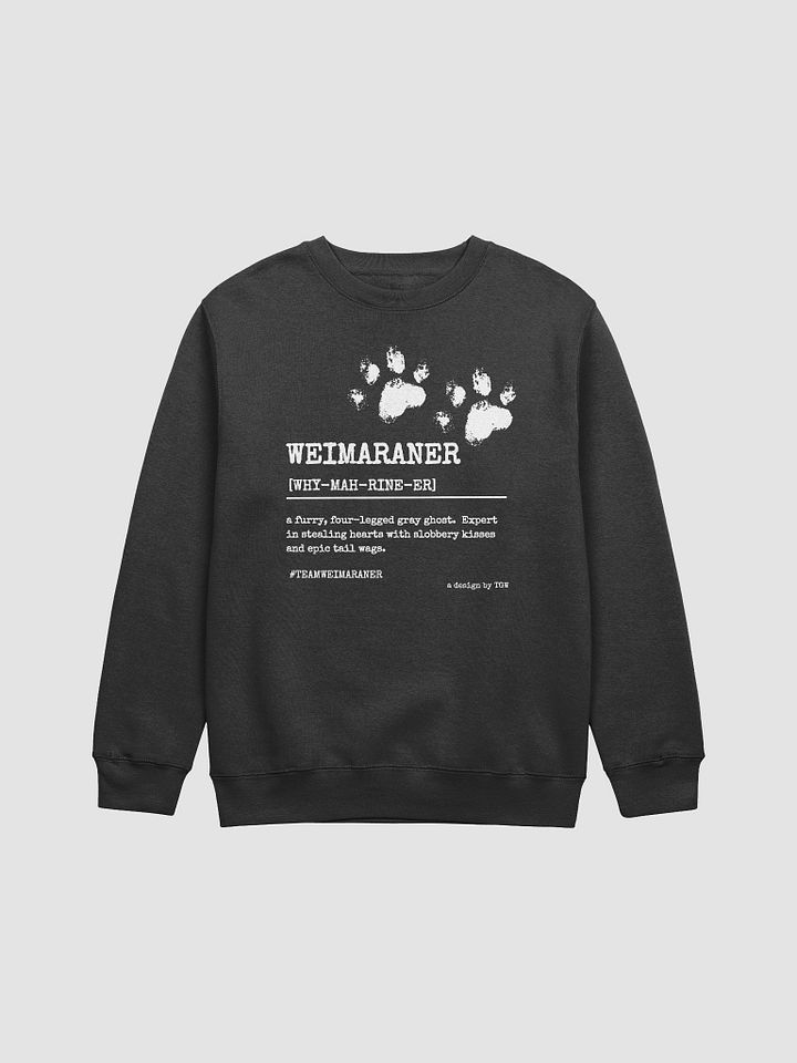 Definition of Weimaraner - Lane Seven Premium Crewneck Sweatshirt product image (2)
