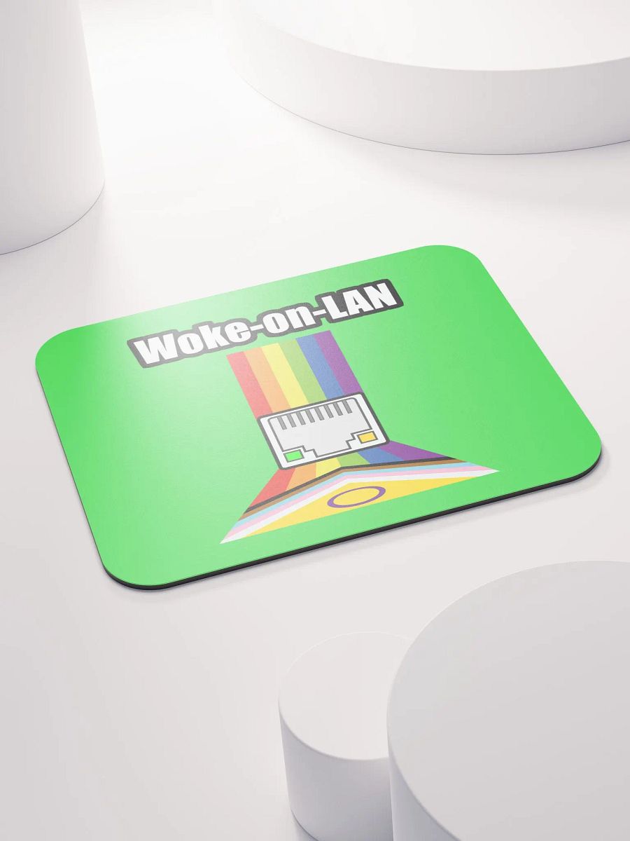 Woke on LAN Mouse Pad (Green) product image (4)