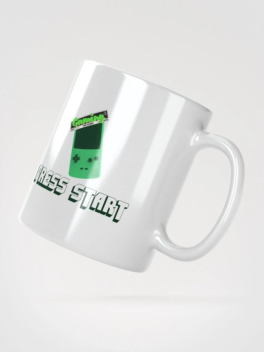 Gamer's Coffee Mug "Press Start" product image (5)
