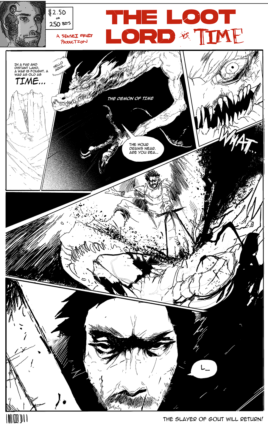 The Loot Lord vs Time Comic - Hoodie product image (3)