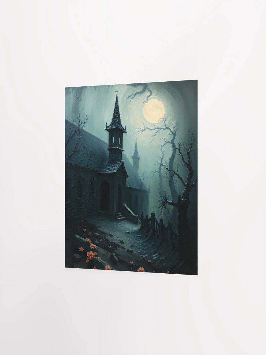 Moonlit Gothic Path Poster product image (9)