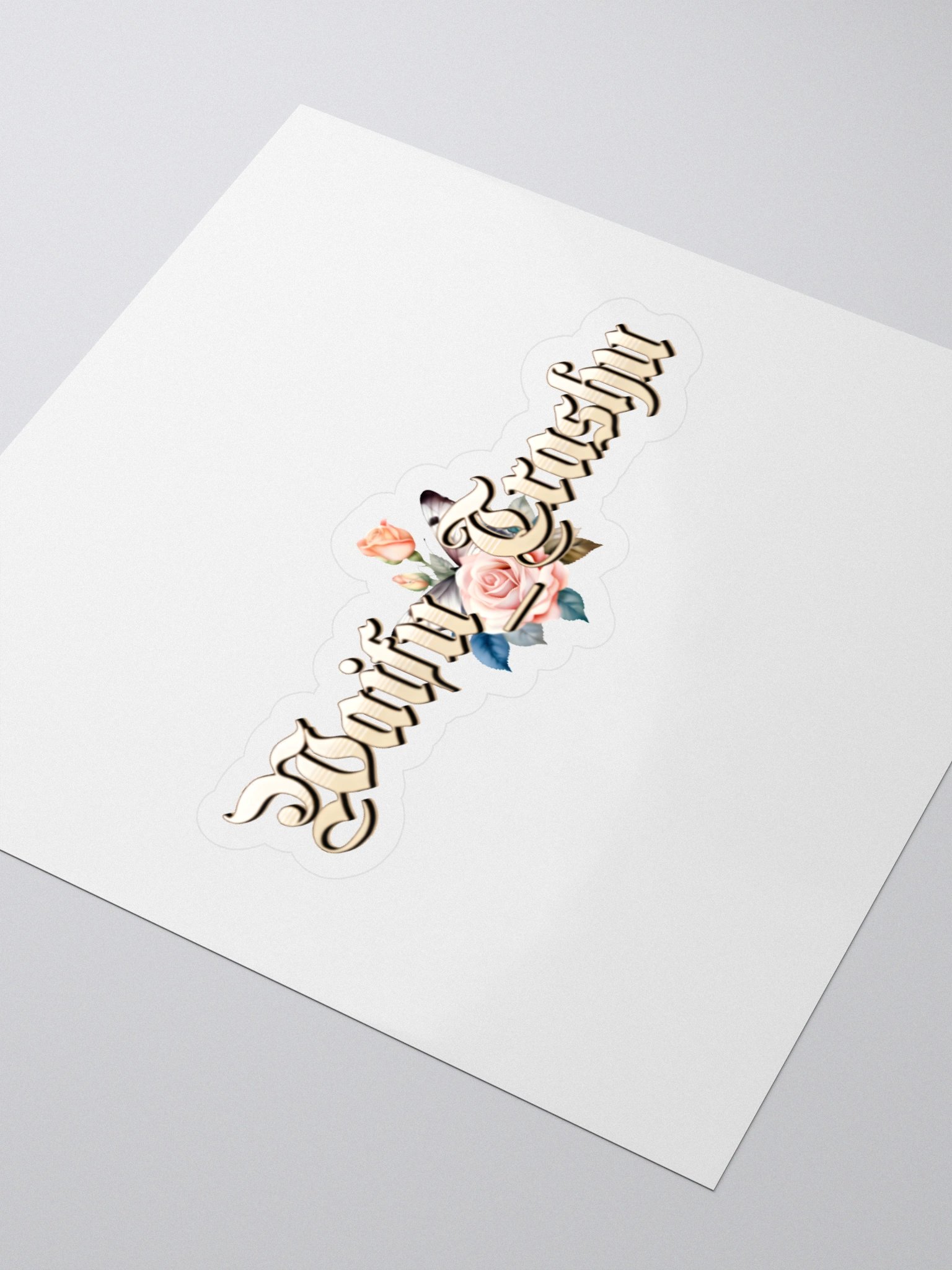 Gothic Rose Kiss Cut Stickers product image (3)